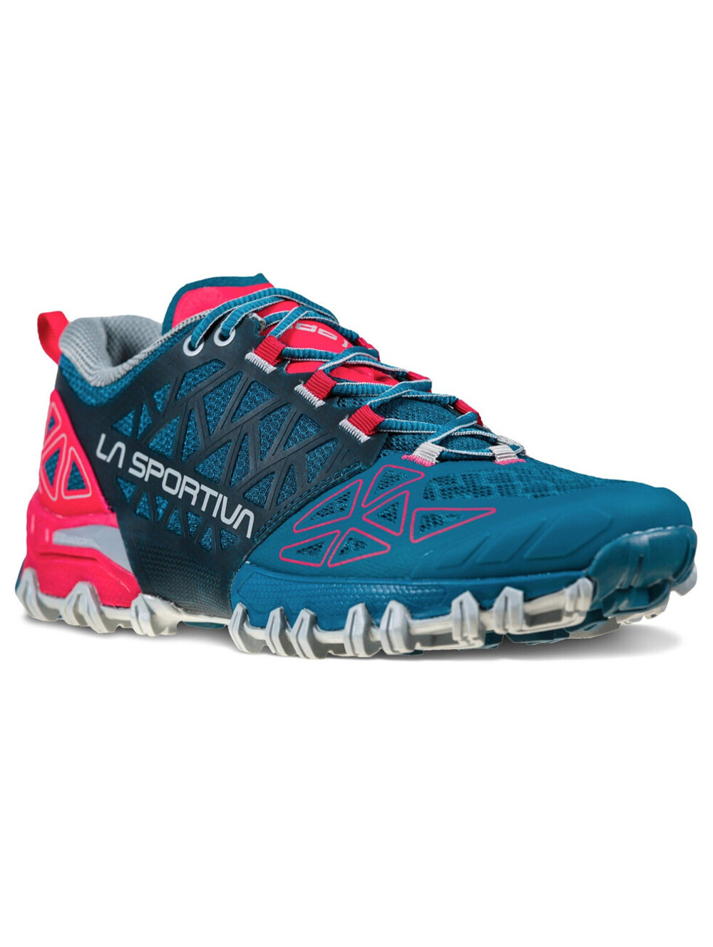La Sportiva Bushido II Women's Trail Sneakers Ink Love Potion Ortholite 10 NEW